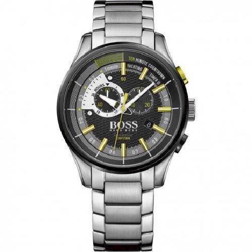 Image of fra Hugo Boss Sølv Yachting Timer ll Quartz herre ur